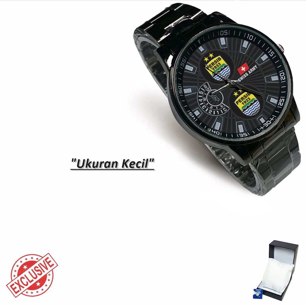 Jam Tangan Rantai Couple Logo PERSIB (Cool)