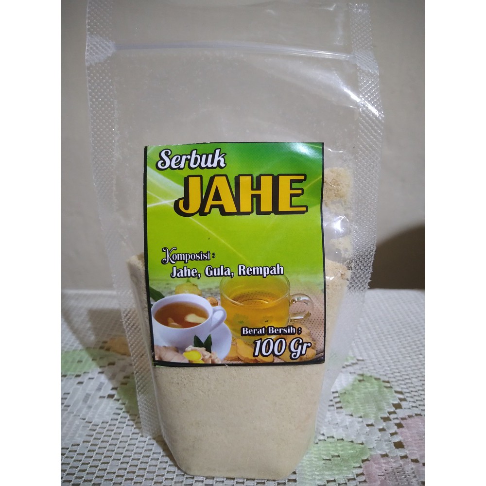 

Serbuk JAHE bubuk, kemasan 100 gram