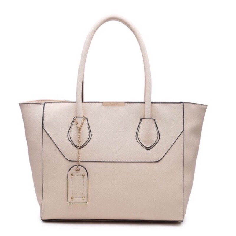 TAS ALDO TOTE BAG IVORY PRELOVED
