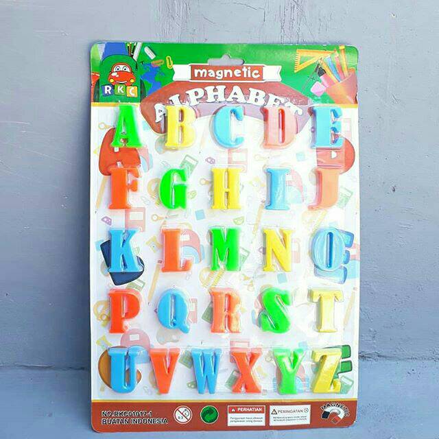 Magnet huruf besar