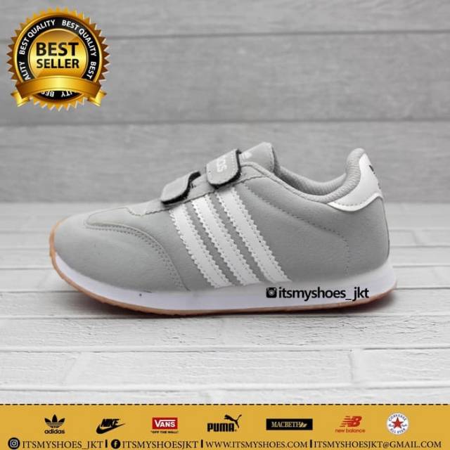 Sepatu anak laki perempuan - sepatu adidas anak - sepatu sekolah