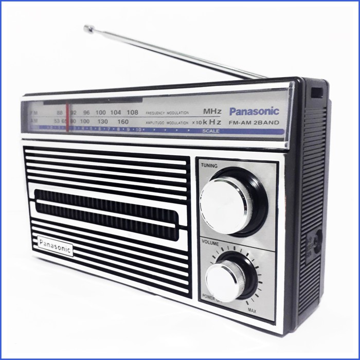 Radio Portable Panasonic RF 5270 Model Jadul AM-FM Klasik ORIGINAL