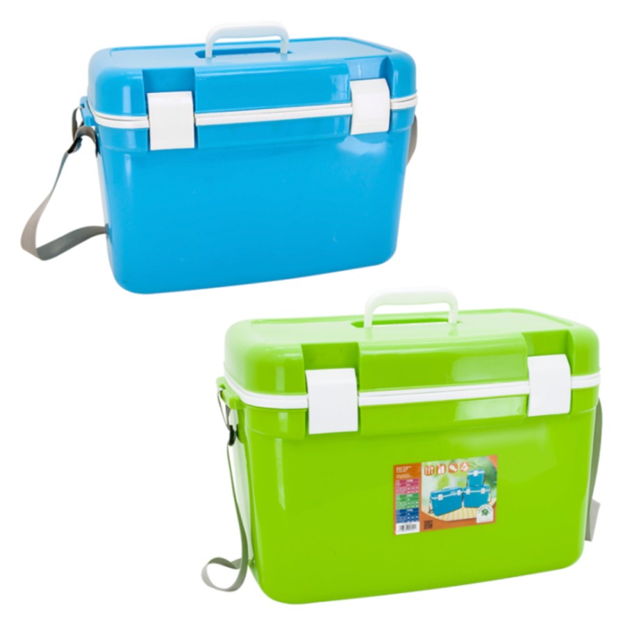 Green Leaf 5792 Polar Ice Cool Cooler Box 30 Liter Kotak Es Tali Strap Tahan Dingin