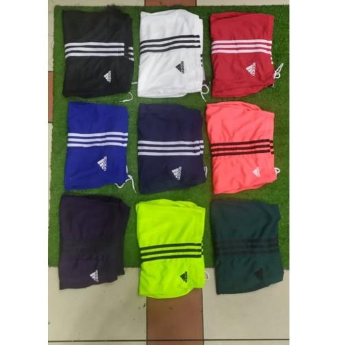 [KODE 5073] Celana Bola ADIDAS grade ori official import hitam putih biru merah navy hijau ungu army