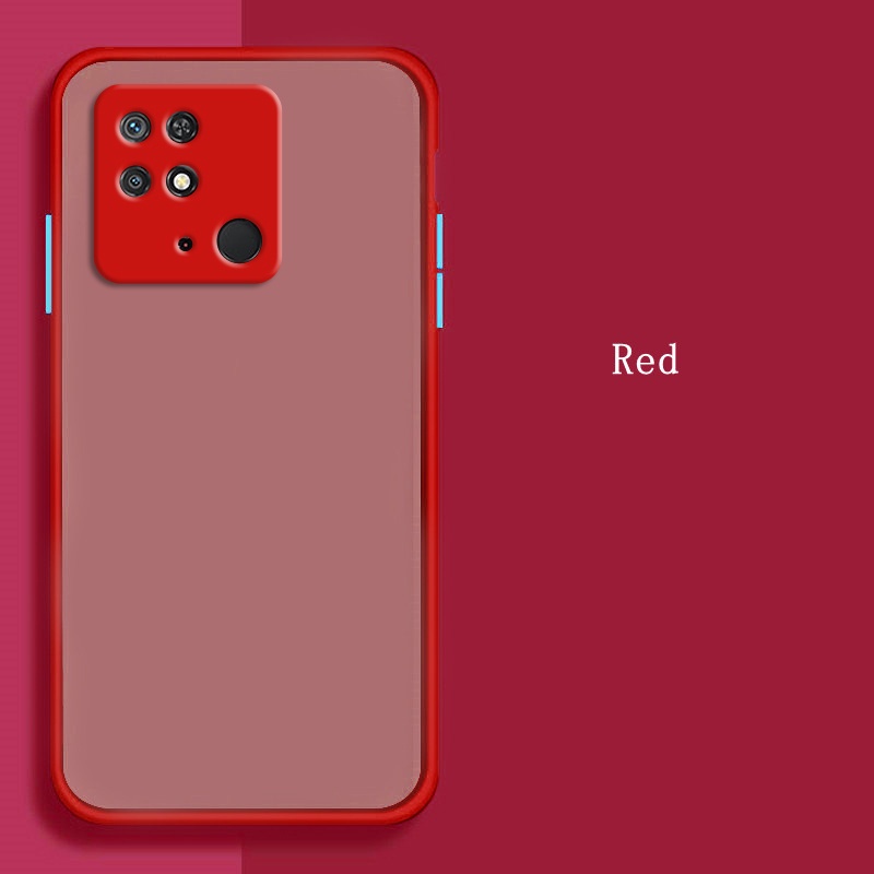 Soft Case Redmi 10A Redmi 9C My Choice Aero Color Button Matte Frame Camera