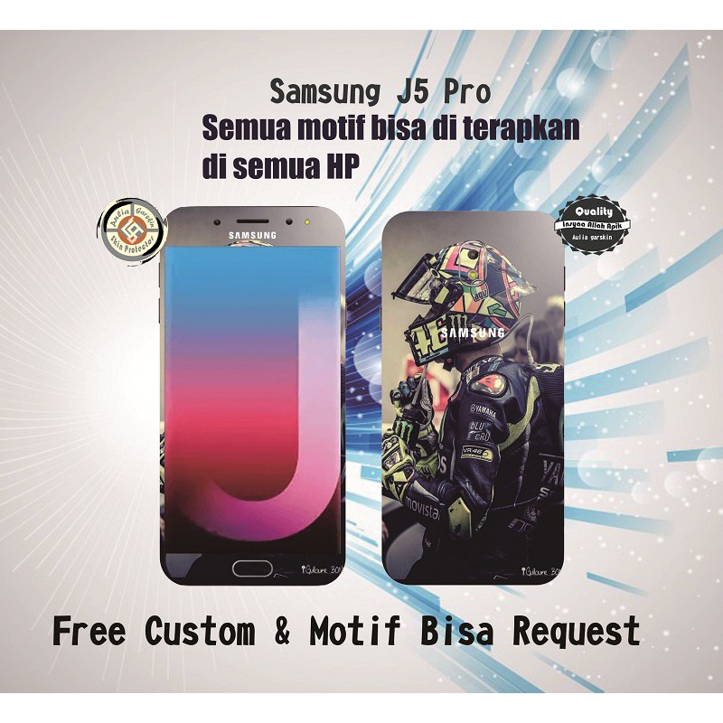 Garskin HP Samsung J5 Pro motif Anime - motif bisa request
