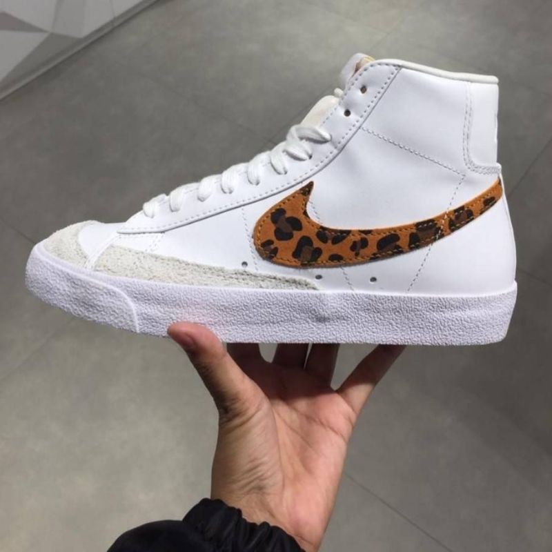 blazers nike leopard