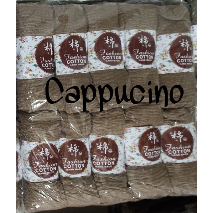 [COD] PASHMINA CRINKLE / CRINGKLE KUSUT /CRINGKLE RAWIS / HIJAB SHAWL PREMIUM RAWIS negro-PASHMINA-Cappucino