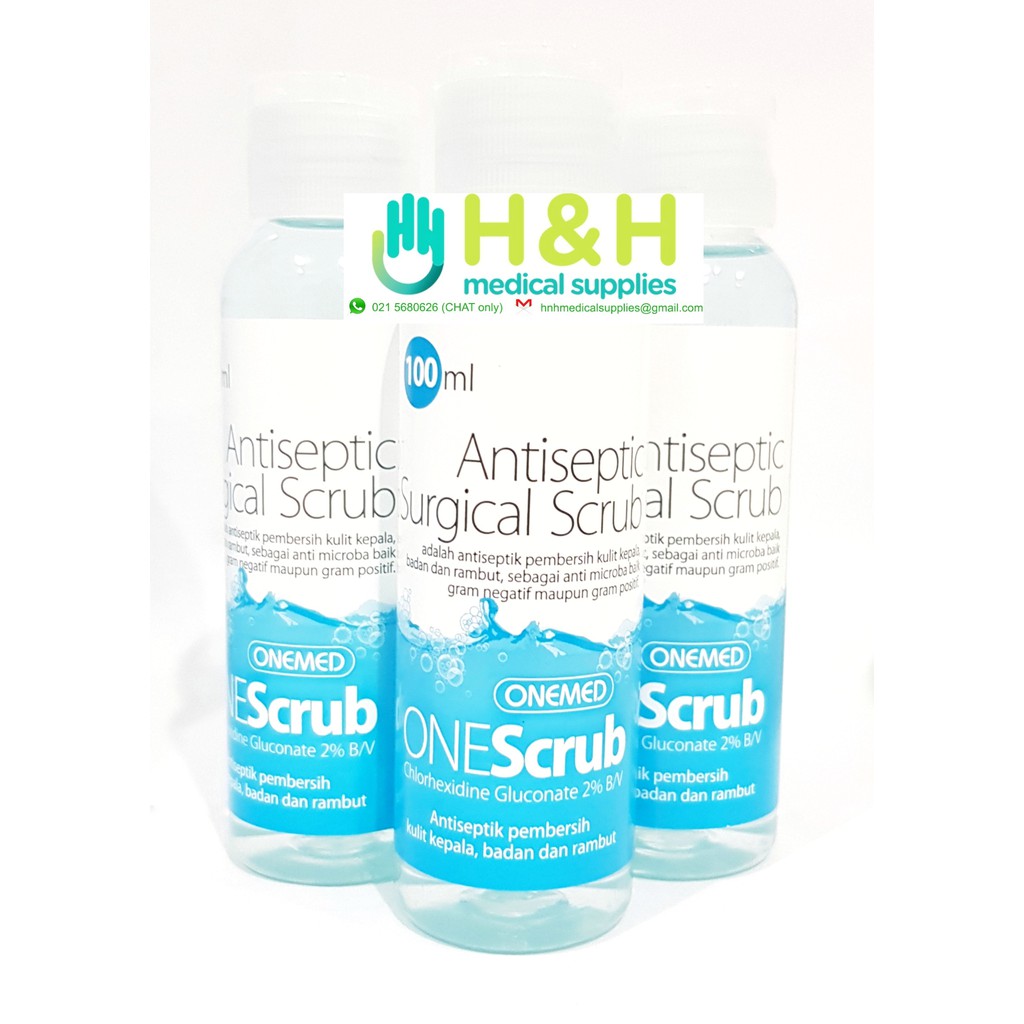 Antiseptic Surgical Scrub/Shampoo Antiseptik/Sabun Antiseptik/OneScrub