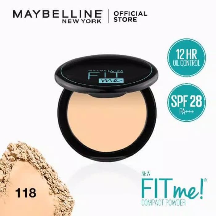 ★ BB ★ MAYBELLINE Fit Me Matte + Poreless Compact Powder SPF 28PA+++