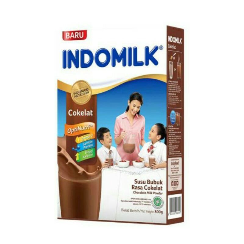 

Indomilk susu bubuk cokelat 800gram | indomilk susu instan bubuk coklat 800 gram