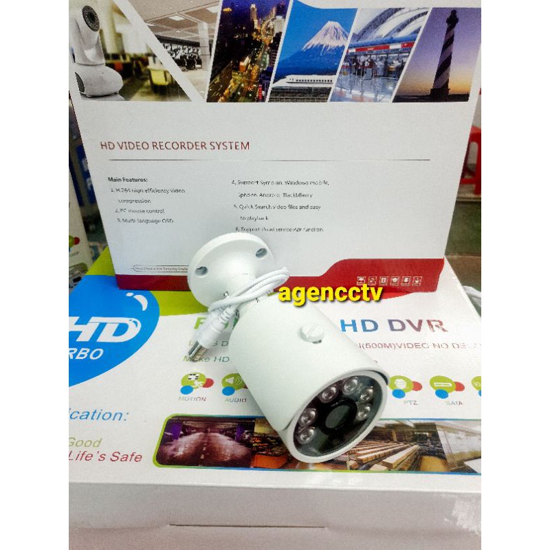 kamera cctv outdoor lensa 5mp sony exmor turbo hd anti air body besi