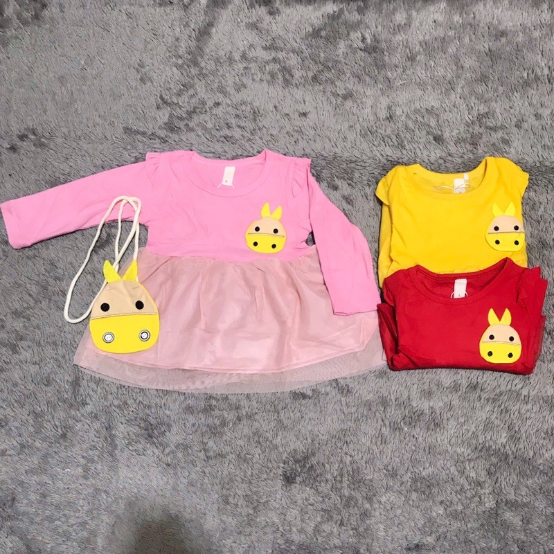 Dress Anak dan Bayi dengan Tas