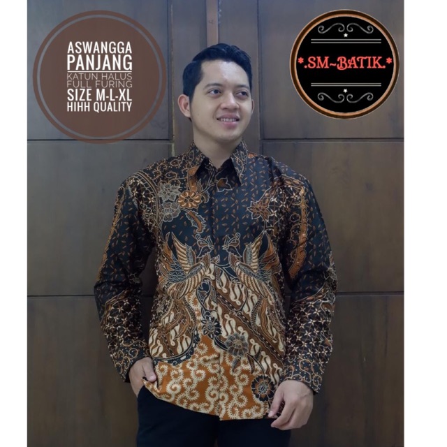 Batik ASWANGGA Panjang Katun Full Furing Termurah