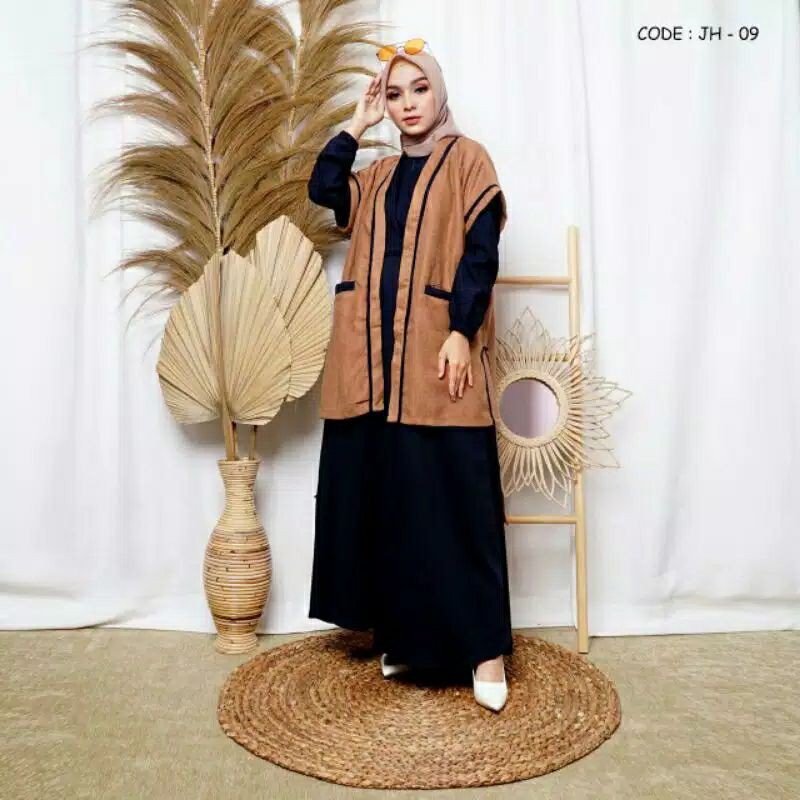 Hi fashion JH 09 (gamis+outer)