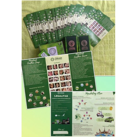 Brosur Leafhea (isi 50/55 Lembar)