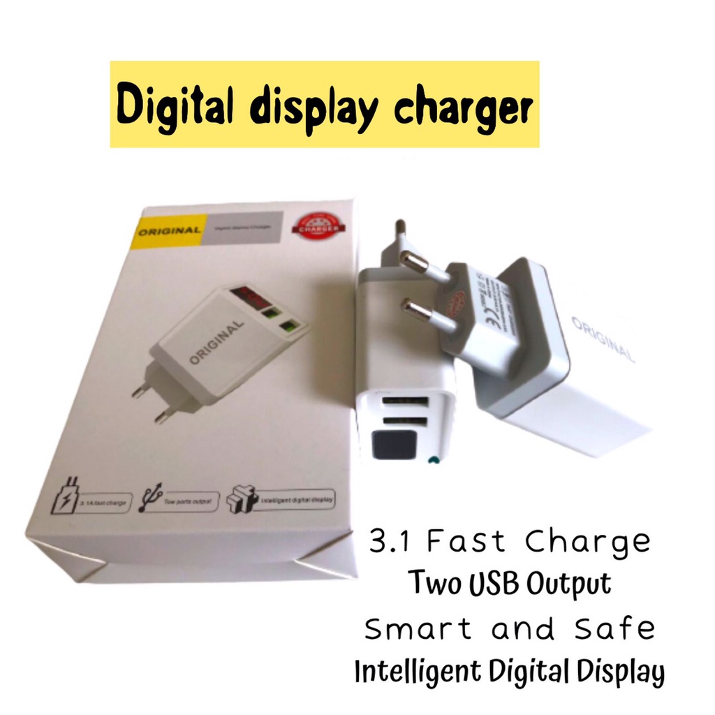 (P) Charger / digital display charger