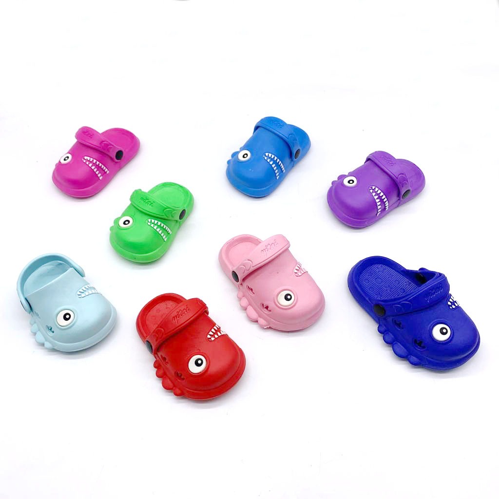 Sandal Slip On Sandal Anak-Anak Bahan Karet Terbaru Karakter Hiu