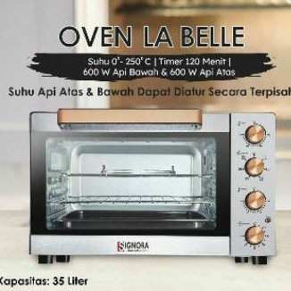 SIGNORA OVEN LA BELLE KAPASITAS 35 LITER OVEN LISTRIK