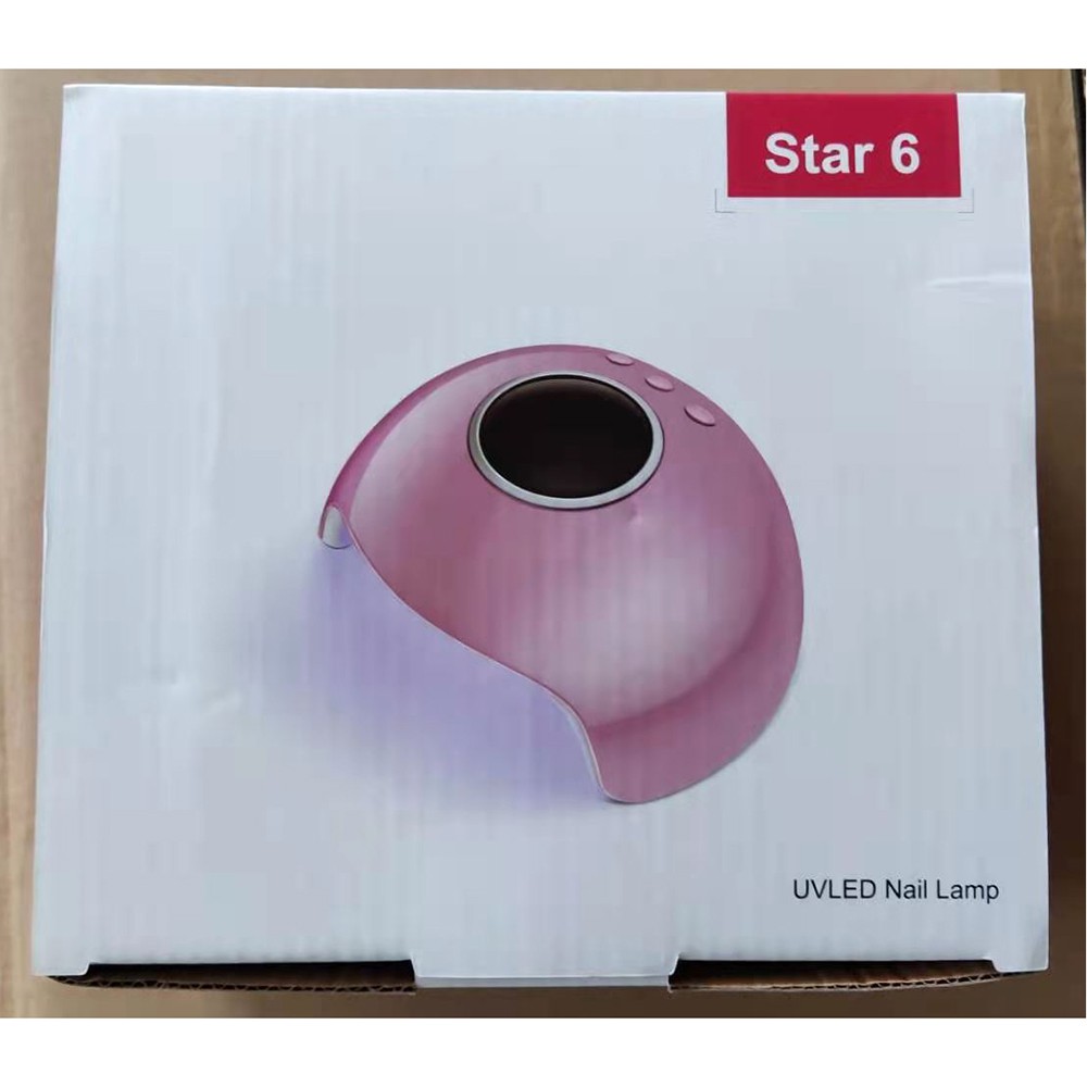 Alat Pengering Kutek Gel Kuku UV 12 LED Star6 36 Watt