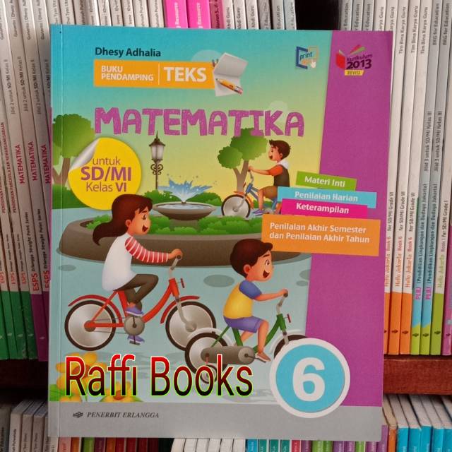 Jual Buping Matematika Kelas 6 Sd Mi Erlangga K13 Revisi Indonesia Shopee Indonesia