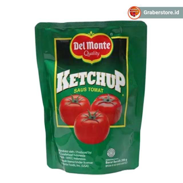 

DELMONTE TOMAT KEMASAN POUCH 200GR