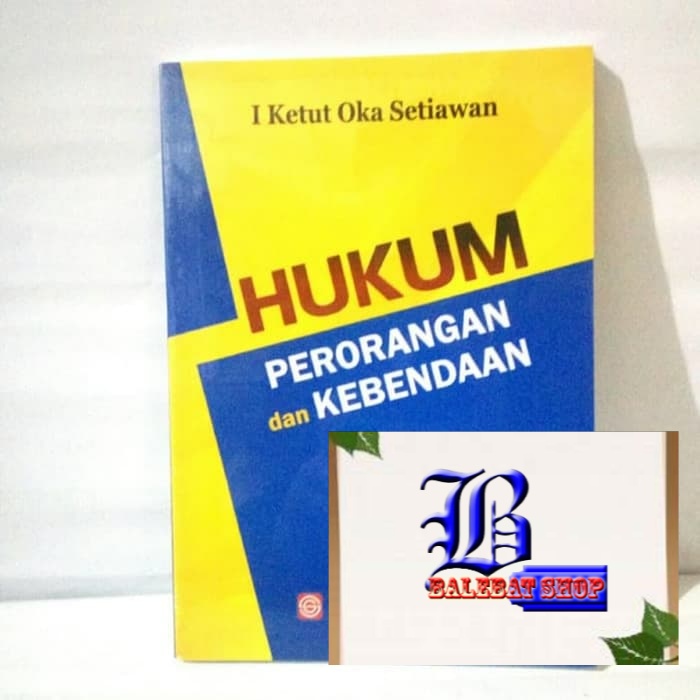 

Buku HUKUM PERORANGAN DAN KEBENDAAN i ketut SINAR GRAFIKA ORIGINAL