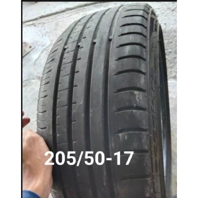 BAN MOBIL 205/50 R17 BEKASBERKUALITAS TUBLES