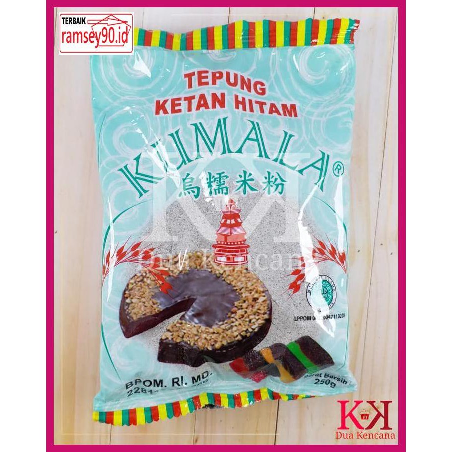 

Rytdhy- Tepung Ketan Hitam Kumala 250 Gr 7Utu7T-