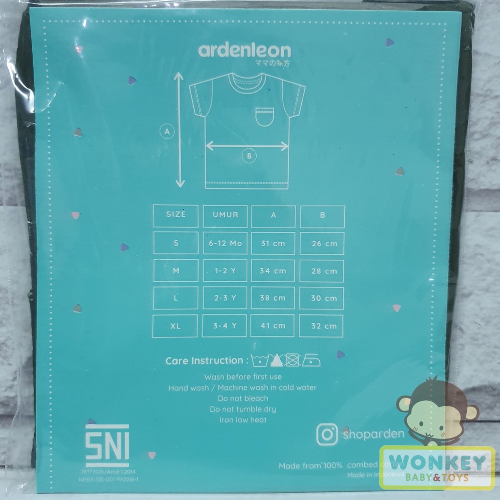Ardenleon Pocket T-Shirt / Kaos Anak
