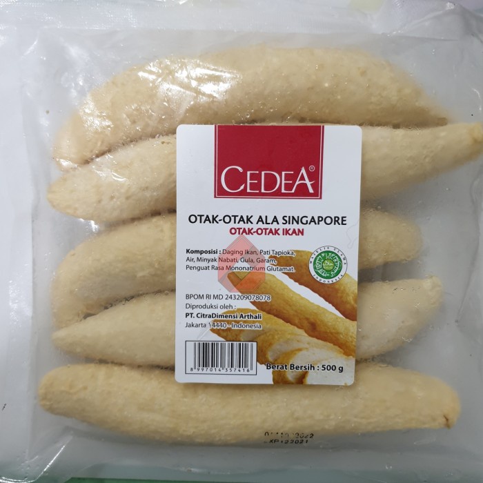 Cedea Otak Otak Singapore 500gr /Otak Otak Ikan Singapur