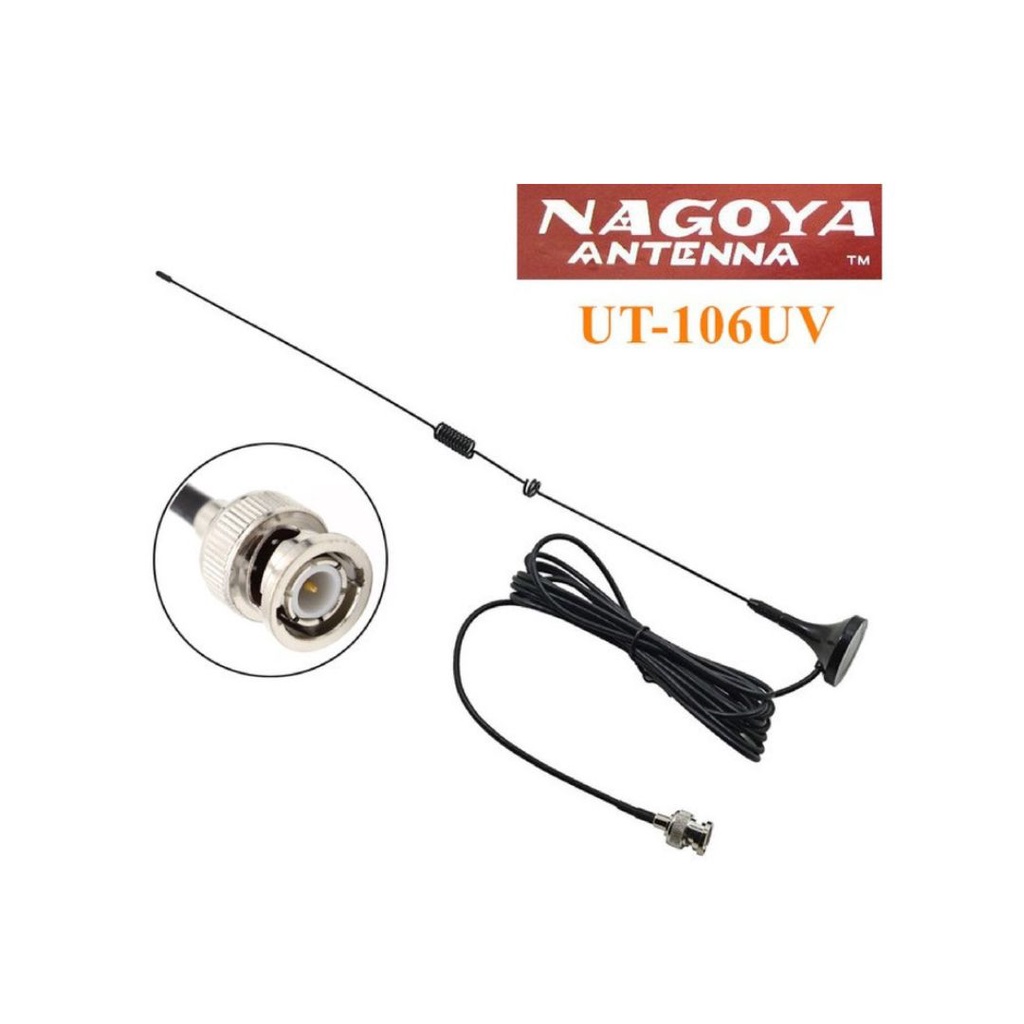 ANTENNA RADIO RIG HT NAGOYA UT-106 UV BNC DUALBAND ORIGINAL NEW