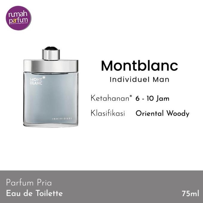 Montblanc Parfum Original Individuel Man TERMURAH