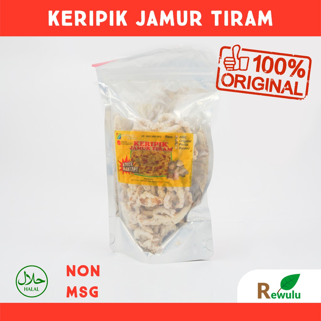 

CAMILAN KRIPIK JAMUR CRISPI – COCOK UNTUK CAMILAN ATAU PENDAMPING MAKAN – NON MSG