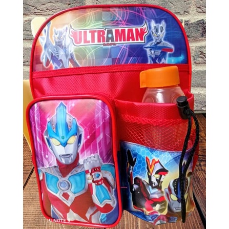 Tas Anak Paud TK Tas Karakter Anak Laki-laki /perempuan/ Tas Sekolah Anak Usia Dini/ BONUS BOTOL MINUM CANTIK