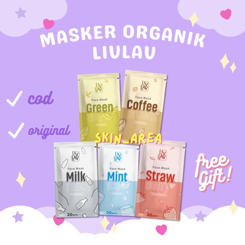 RESELLER PAKET MASKER ORGANIK / MASKER BUBUK ORGANIK