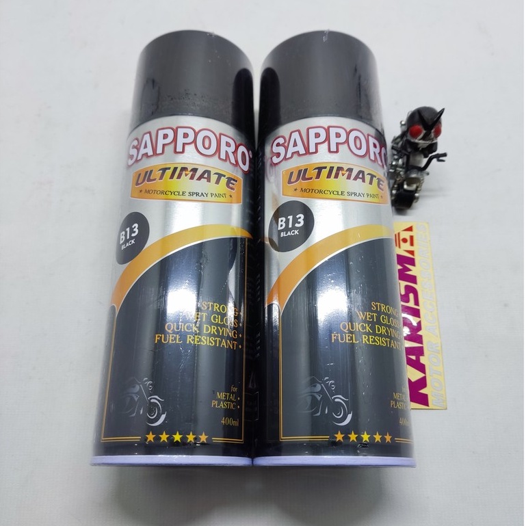 Sapporo Ultimate Black B13 - Sapporo Black b13 - Cat Hitam B13