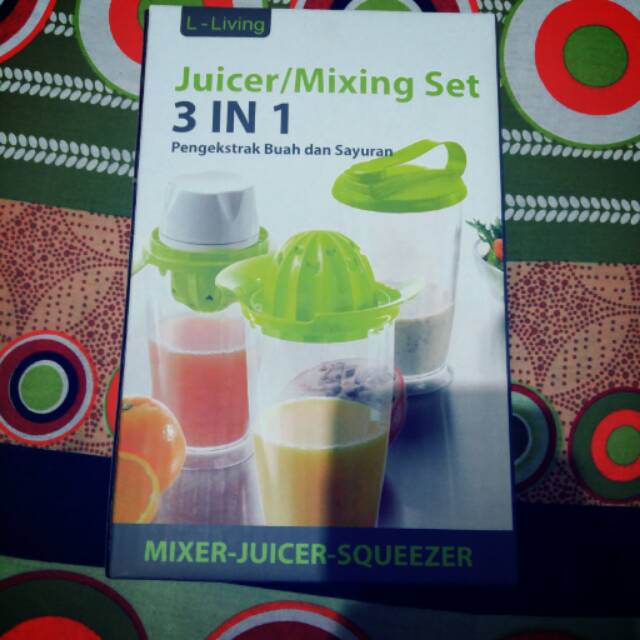 Juicer 3 in 1 / mixing set