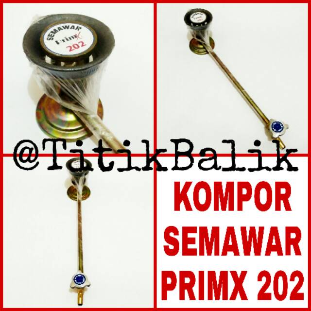 Kompor Gas Semawar 202 Primx / Kompor Tekanan Tinggi Seafood / Bakso