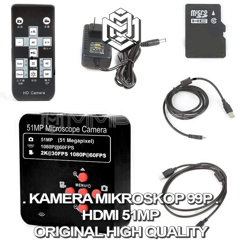 Kamera Mikroskop HDMI 51Mp / Kamera Camera Microscope 51MP FULL HD 1080 3in1 HDMI / KAMERA MIKROSKOP