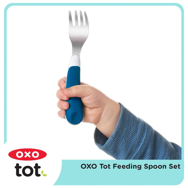 OXO TOT FORK &amp; SPOON SET