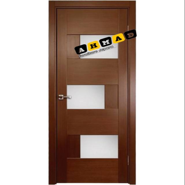 Pintu rumah minimalis jati