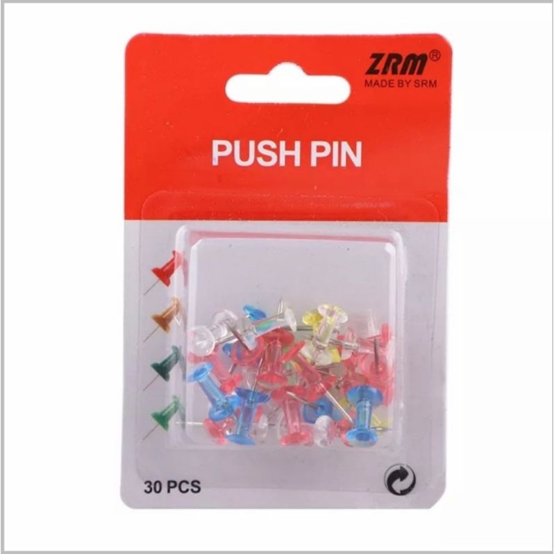 

ZRM Push Pin P-30 Transparan