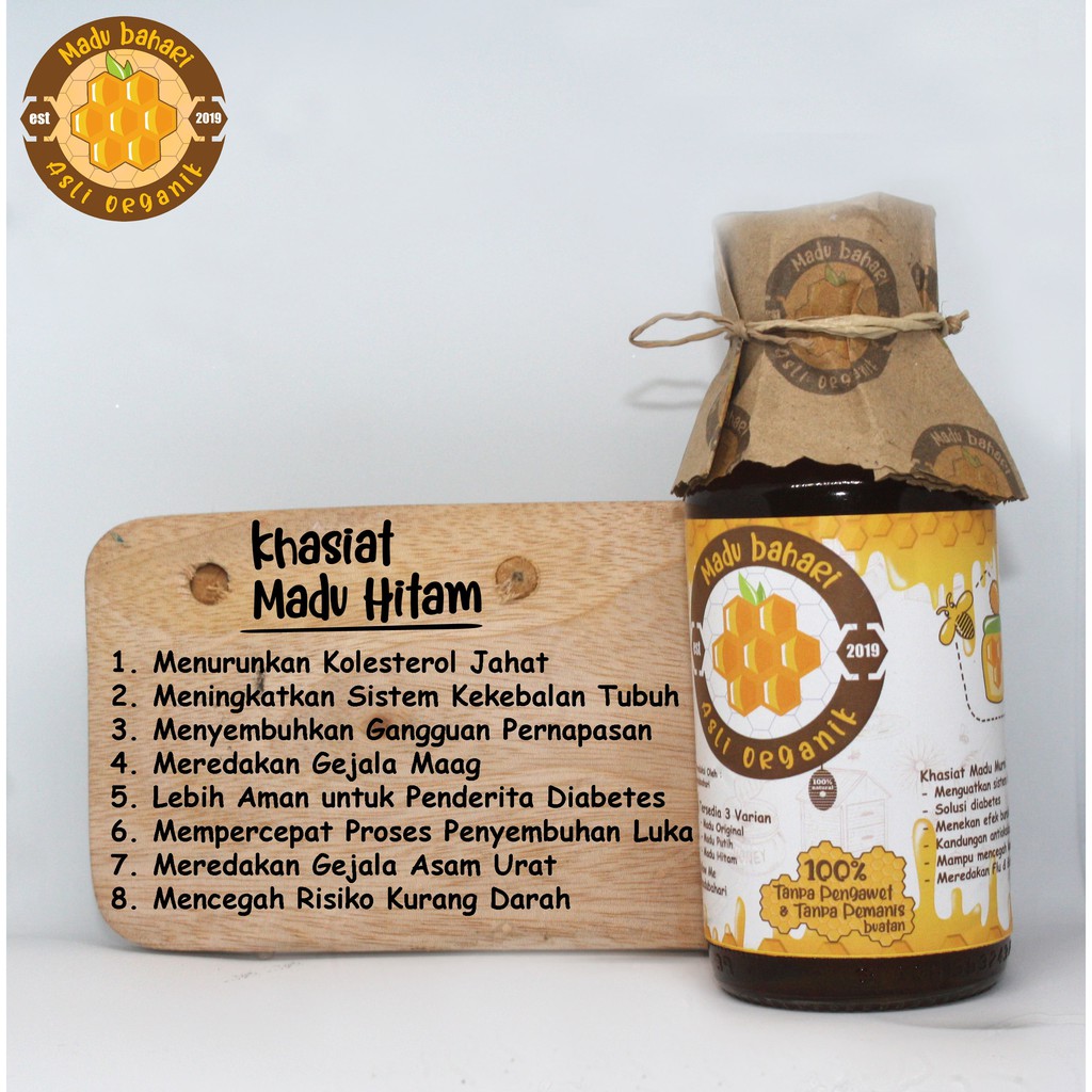 

Madu Hitam (Madu Odeng) ASLI 100% Baduy Tanpa Bahan Campuran