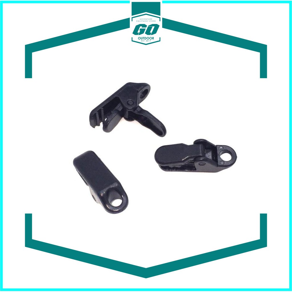 Penjepit Pengencang Flysheet - Capit Buaya Pengencang Penarik Flysheet Terpal Tenda Camping Miniclip