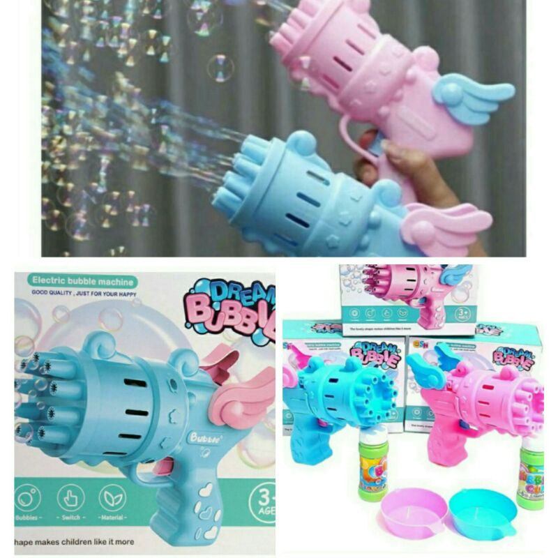 TEMBAKAN BALON BUSA UAP SABUN BUBBLE GUM