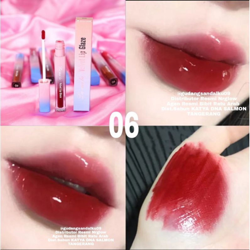 LIPSTIK WATERPROOF - LIPGLOS - LIPTINT - LIPSTIK TAHAN LAMA DAN RINGAN - LML VELVET LIPGLAZE