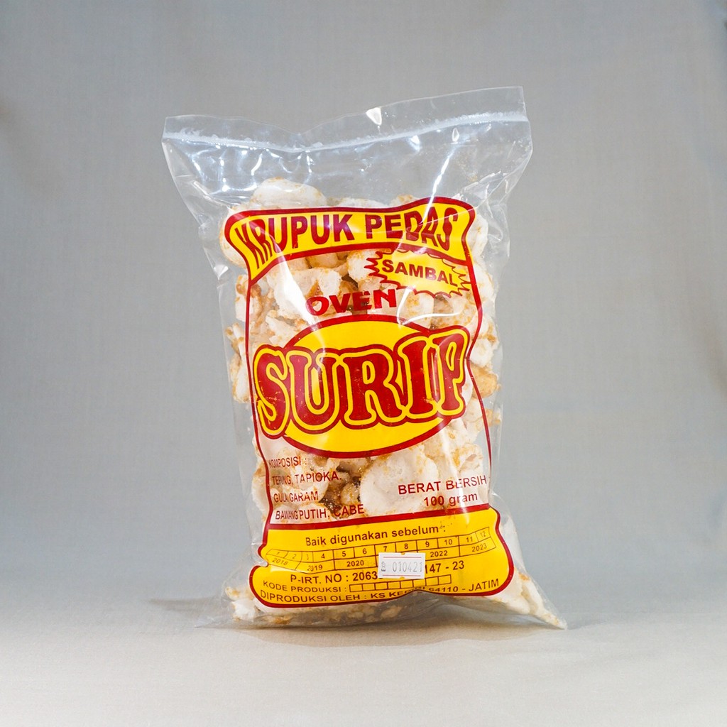 

Kerupuk Pasir Manis Pedas - Surip