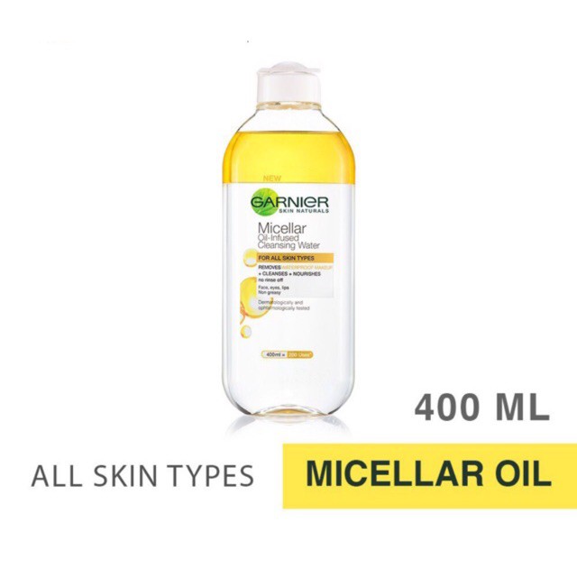 GARNIER MICELLAR OIL INFUSED WATER 400ML