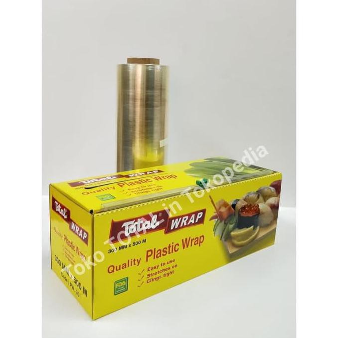 Total Plastic Cling Wrap 30 Cm X 500 M (Pw.30)